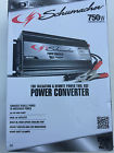 Schumacher Electric 750w Power Converter 1500 Peak Inverter 120v 2 Ac Outlets Usb Port 026666811736