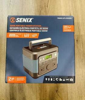 Senix 843212113652 300w 600w Peak Portable Power Station Ps300