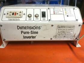 Adi-12 Sensata Adi-12/2400n Dimensions Technologies Pure Sine Inverter 12v 2400w