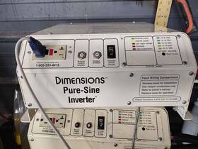 Cmc-12 Sensata Dimensions 12/1800n Low Frequency 1800 Watt 12 Volt Heavy Duty Pure S