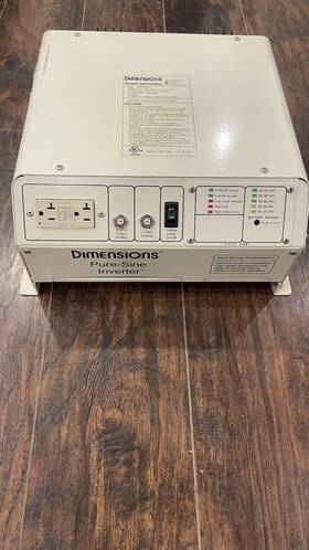 Dsi-24 Sensata Dimensions Dsi-24/2200n 24 Volt 2200w Pure Sine Inverter