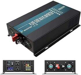 Rbp5000-4812 Solar 5000w Pure Sine Wave Inverter 48vdc To 120vac Rv/truck/ Car/home Power New