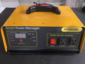 Slnp-e500 Solar Solarland Smart Power Manager 500w Dc/ac Solar/ac Charger/inverter Controller