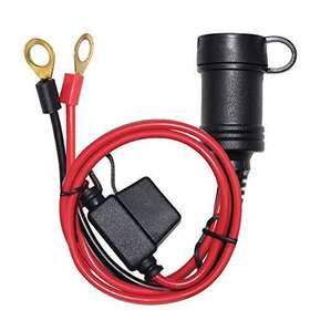 Sparking 608473916943 3ft Car Female Cigarette Lighter Plug Socket To Eyelet Terminals 12v Extensio