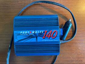 20130325 Statpower Portawattz 140 Watt Dc To Ac Power Inverter -used