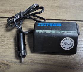 Pw-50 Statpower 715535160005 Dc To Ac Inverter Model Car Notepower Output 115 Vac 0.5a 50w