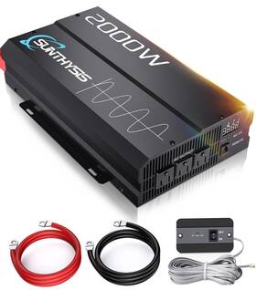 Sak-2012 Sunthysis 2000 Watt Pure Sine Wave Power Inverter 12v Dc To 120v Ac Off-grid Solar