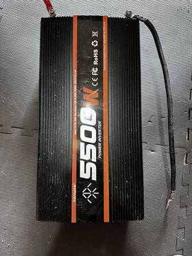 Tebrol 5500w 5000w Inverter 5000 Watt Power Truck Dc12v To Ac 110v