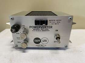 Pv1-150 Tripp Lite Vtg Trippe Mfg Co. Transistorized Trip-lite Powerverter Model Pv 150 Nos