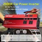 Tyt898588 Car Power Inverter Dc To Ac Led Diaplay Converter With
