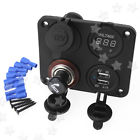 Ue702921717950 Car Dual Usb Plug Socket Cigarette Lighter Adapter 0702921717950