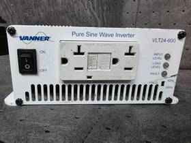Vlt24-600 Vanner 24v To 110v Pure Sine Wave Inverter