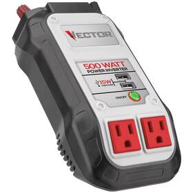 Pi500v Vector 500 Watt Power Inverter Dual Two Usb Charging Ports