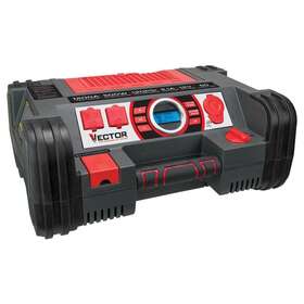 Pprh5v Vector Jump Starter 1200 Peak Amp Dual Power Inverter 120 Psi Air Compressor