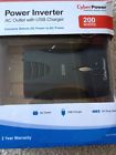 Cps200ai Vehicle Converts Cyberpower - Ac 200 Watt Dc Model Inverter Power
