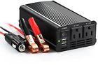 300w Verigoo Sound Alarm Version 12v Dc To 110v Ac Car Power Inverter With 2 799637058552