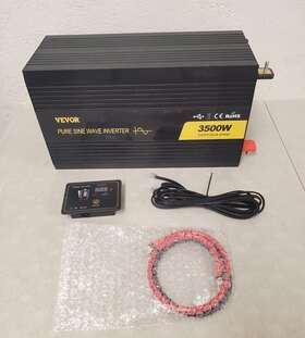 Znb3k5-24-120iqbf Vevor Power Inverter 3500w 7000w 24v Dc To 110v 120v Ac Gfci Cable Car Boat Rv