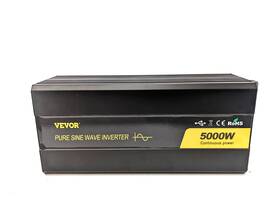 Znb5kw12-110cfpdy Vevor Power Inverter Modified Sine Wave 5000w Dc 12v To Ac 110v With Lcd