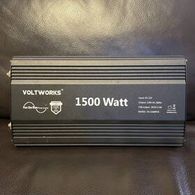 Vs-1500pcr Voltworks Pure Sine Wave Power Inverter 1500w- Read