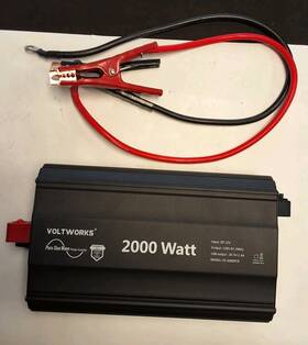 Vs-2000pcr Voltworks Pure Sine Wave Power Inverter 2000 Watt Model