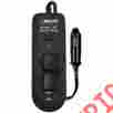 84367026217 Wgn2621 Wagan Tech 2621 Smart Ac Strip Power Inverter 2 Usb Ports Black