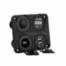 Wts9456865829044lj Unbranded Diy Car Motorcycle Boat 2 Usb Socket Voltmeter Power On-off Switch X1z5