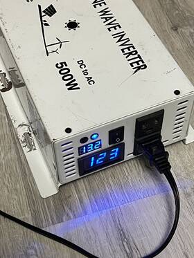 Wzrelb 602024951209 500w Pure Sine Wave Inverter 12v Ac To Dc Working With Copper Connections