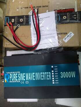 3000w Wzrelb 619185900823 Secondary Sale Pure Sine Wave Inverter 24v Dc To 120v Ac Car Solar Power