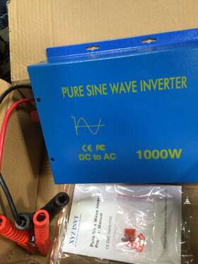 1000w Wzrelb 619185901158 12v Dc To 120v Ac Pure Sine Wave Inverter Solar Power Car Secondary Sale