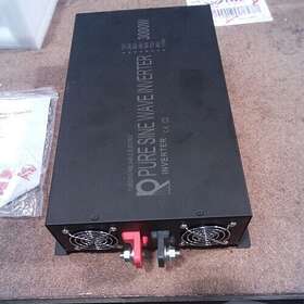 3000w Wzrelb 619185901233 24vdc Pure Sine Wave Inverter To 120v Car Secondary Sale Unknown Situation