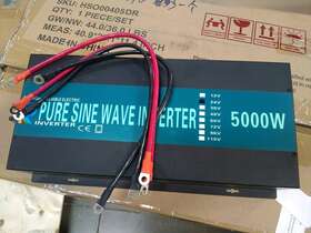 5000w Wzrelb 619185901363 Secondary Sale Pure Sine Wave Inverter 24v Dc To 120v Ac Solar Power Car
