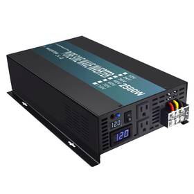 2500w Wzrelb 651519885123 For Ac Appliances 12v Dc To Power Inverter Pure Sine Wave Solar Powe