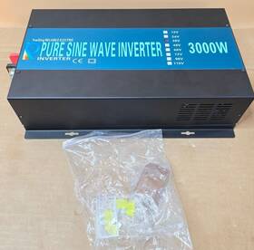 Wzrelb 663250852999 36v 120v Pure Sine Wave Inverter 3000 Watt Power Generator Car Truck Motorhome