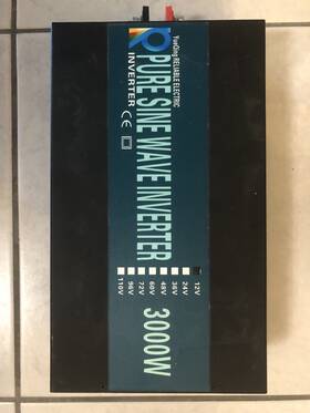 Wzrelb 714686713412 Rbp-3000s-led Pure Sine Inverter - Black