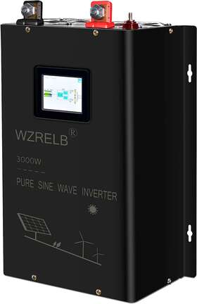 B0bnpsv3wx Wzrelb 3000w 48v Pure Sine Wave Inverter 24vdc Input To 120vac 240v Ac New
