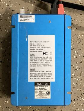 Wzrelb S600-124 600w Pure Sine Wave Power Inverter 24v Dc To 120v Ac Off Grid Unknown State