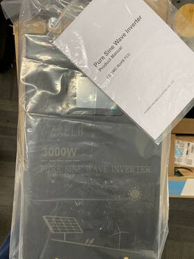 Spt300024 Wzrelb 3000w 24v Split Phase Pure Sine Wave Inverter 120/240 Solar Power Not Working