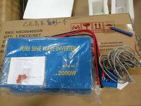 Xyz200024ca Wzrelb 2000w Pure Sine Wave Inverter Solar 24v Dc To 120v Ac Power Secondary Sale