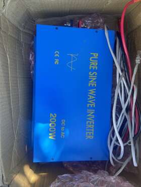 Xyz200048ca Wzrelb Xyz 2000w 48vdc Pure Sine Wave Inverter To 120vac Car Solar Power Secondary Sale