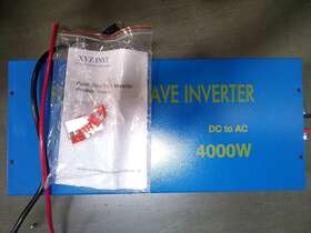 Xyz400024 Wzrelb 80% New Xyz 4000w 24v Dc Pure Sine Wave Inverter Solar System To 120v Ac Car Rv