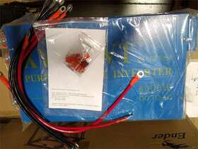 Xyz600012 Wzrelb 95% New 6000w Pure Sine Wave Inverter Dc 12v To Ac 120v Xyz Solar Power System