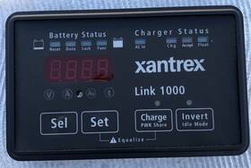 975-0084-01-01 Xantrex Link 1000 Freedom Inverter Charger Lcd Remote Battery Monitor Controller