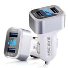 Yc-18 Dual Usb Car Auto Socket Charger Adapter Voltmeter Battery Voltage