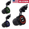 Yc-a19 Unbranded Dual Usb Port Car Cigarette Lighter Socket Splitter Charger