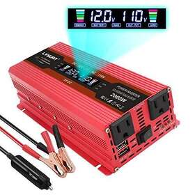 2000w Yinleader 011581248981 1000w /2000w Peak Car Power Inverter Dc 12v To 110v Ac Converter With