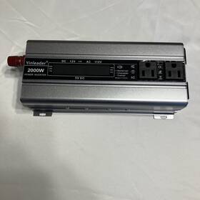 1000w12vlcd-h-m-us Yinleader 1000w /2000w Peak Car Power Inverter Dc 12v To 110v Ac Parts Only