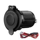 Zhsms-dgusb-0001 Zhsms Cigarette Lighter Socket Car Marine Motorcycle Atv 700391370620