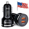 Zi-a9001-01 Ailkin Usb Car Charger Quick Fast Charging For Ios Android