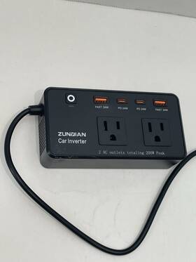 Zunomian Model Mt-pc200pro Zunoian 200w Car Power Inverter