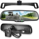Master Tailgaters Rear View Mirror With 4.3 Lcd Screen And 170 Backup Camera. Fixed Price $112.99.